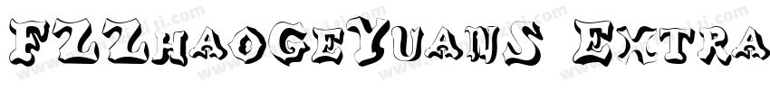 FZZhaoGeYuanS Extra字体转换